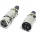 Разъем соединительный CANON XLR 3PIN, пара фото 2
