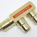 Переходник RCA Monster красный 1 RCA штекер в 2 RCA гнезда фото 2