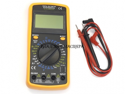 Мультиметр цифровой ProFix DT9205A фото 1 Мультиметр цифровой ProFix DT9205A фото 1