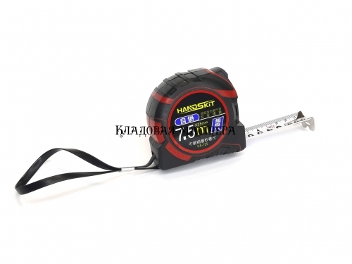 Рулетка HandsKit HS-725 7.5м 25 мм фото 1