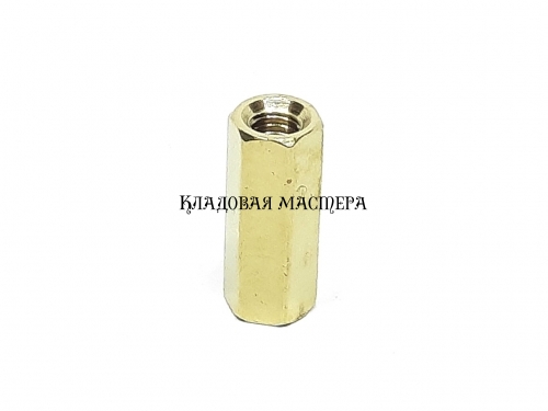 Стійка латунна M3*12 фото 1