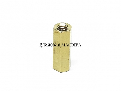 Стойка латунная M3*13 фото 1 Стойка латунная M3*13 фото 1