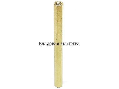 Стійка латунна M3*60 фото 1