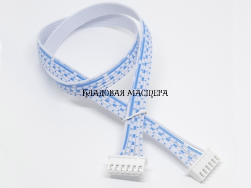 Разъем двойной XH2.54 6pin - 50 см розетка-розетка фото 1 Разъем двойной XH2.54 6pin - 50 см розетка-розетка фото 1