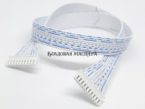 Разъем двойной XH2.54 10pin - 50 см розетка-розетка фото 1 Разъем двойной XH2.54 10pin - 50 см розетка-розетка фото 1