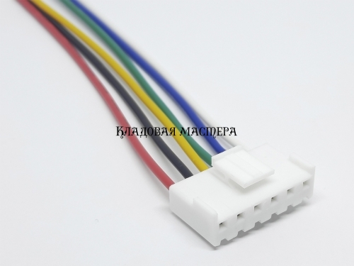 Разъем VH3.96 6pin – 10 см фото 1
