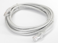 Патч-корд серый 3м RJ-45 UTP CAT5e