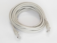 Патч-корд серый 5м RJ-45 UTP CAT5e
