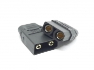 Разъем пара XT90H-F + XT90H-M черный