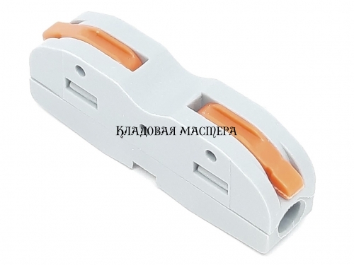 Сполучна клема SPL-1 2PIN одинарна 32A 0.08-4 мм2 фото 1