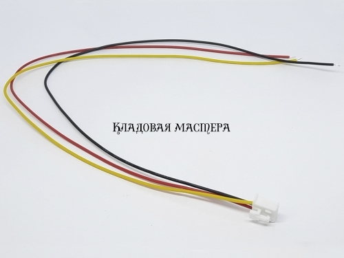 Роз'єм XHB2.54 3pin - 30 см фото 1 Роз'єм XHB2.54 3pin - 30 см фото 1