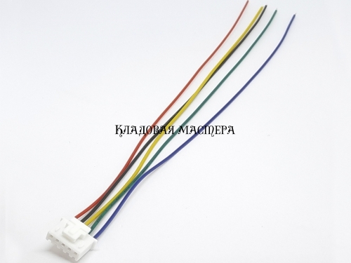 Роз'єм XHB2.54 5pin - 20 см фото 1 Роз'єм XHB2.54 5pin - 20 см фото 1