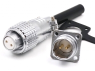 Роз'єм ZJPT P12 2pin силовий промисловий