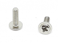 Винт PWM М3*10 100шт с крестообразной полукруглой головкой та фланцем