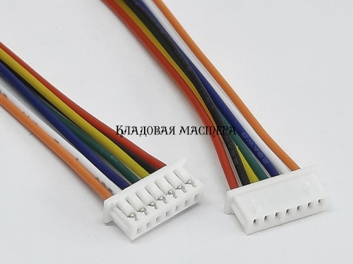 Разъем micro PH1.25 7p-20см фото 1