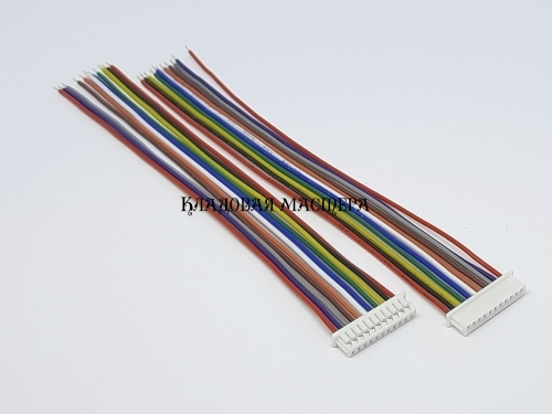 Разъем micro PH1.25 11p-10см фото 1