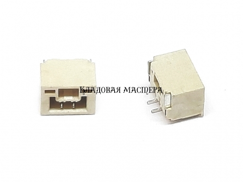 Роз'єм GH1.25 2Pin SMD горизонтальний фото 1 Роз'єм GH1.25 2Pin SMD горизонтальний фото 1