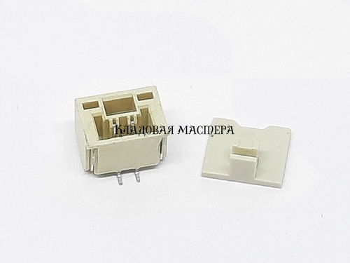 Разъем GH1.25 2Pin SMD вертикальный фото 1 Разъем GH1.25 2Pin SMD вертикальный фото 1