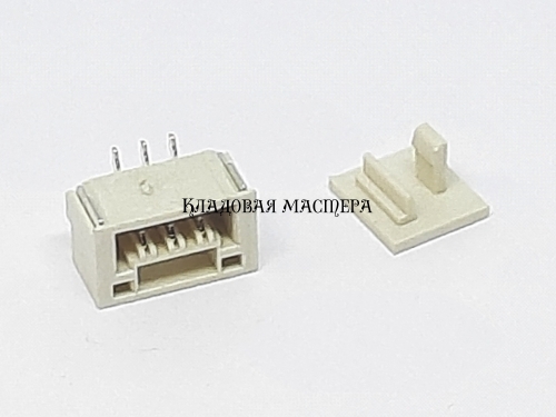 Разъем GH1.25 3Pin SMD вертикальный фото 1 Разъем GH1.25 3Pin SMD вертикальный фото 1