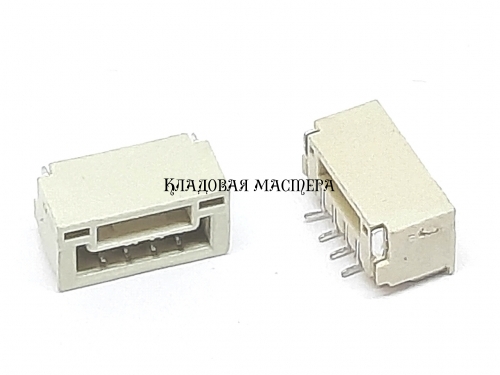 Разъем GH1.25 4Pin SMD горизонтальный фото 1 Разъем GH1.25 4Pin SMD горизонтальный фото 1