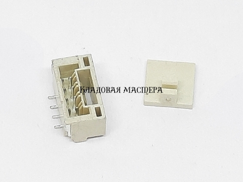 Разъем GH1.25 4Pin SMD вертикальный фото 1 Разъем GH1.25 4Pin SMD вертикальный фото 1