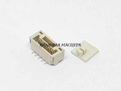 Разъем GH1.25 5Pin SMD вертикальный фото 1 Разъем GH1.25 5Pin SMD вертикальный фото 1