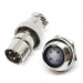 Роз’єм GX16F-4 PIN, пара фото 1