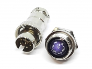 Разъем GX16F-7 PIN, пара