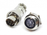 Разъем GX16F-8 PIN, пара