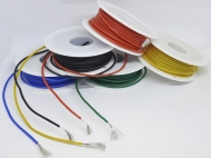 Набір силіконових дротів 22AWG 5 кольорів по 10м