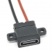 Гніздо USB type-C горизонтальний 2pin з дротами 6 см фото 6