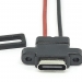 Гніздо USB type-C вертикальний 2pin з дротами 6 см фото 5