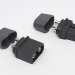 Разъем пара XT60H-M + XT60H-F черные с кожухом фото 2 Разъем пара XT60H-M + XT60H-F черные с кожухом фото 2