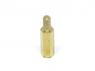 Стійка латунна M3*12+6