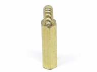 Стійка латунна M3*17+6