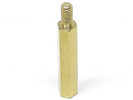 Стійка латунна M3*22+6