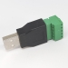 Штекер USB 5P з гвинтовим клемником фото 4