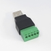 Штекер USB 5P з гвинтовим клемником фото 6