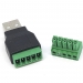 Штекер USB 5P з гвинтовим клемником фото 1