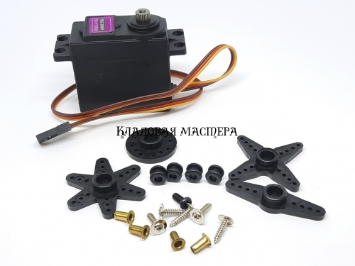 Сервопривод MG996R 360° фото 1