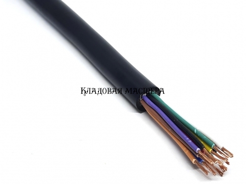 Кабель RVVP 14 жильный медный 14*1 мм2 с экраном фото 1