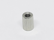 Стойка M3*8 круглая латунная никелированная