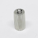 Стойка M3*10 круглая латунная никелированная фото 1
