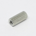 Стойка M3*12 круглая латунная никелированная фото 3