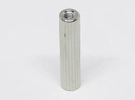 Стойка M3*25 круглая латунная никелированная