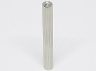 Стойка M3*45 круглая латунная никелированная