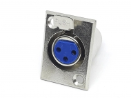Гнездо CANON XLR 3PIN монтажное на панель