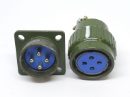 Роз'єм YP28Y28M-4 4PIN пара