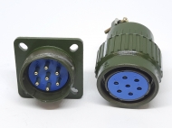 Роз'єм YP28Y28M-7 7PIN пара