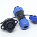 Герметичный разъем EKYK SP13-5 pin, IP-68 c фланцем фото 2
